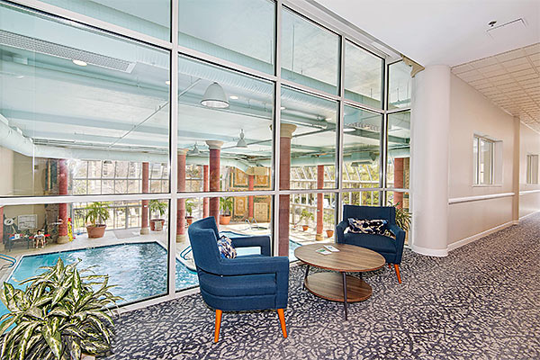 Clubhouse – Upstairs View of Pool